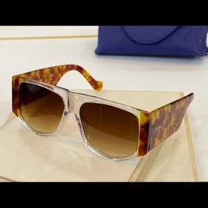 Loewe Sunglasses -Transparent/Yellow/Brown 56mm DUPE